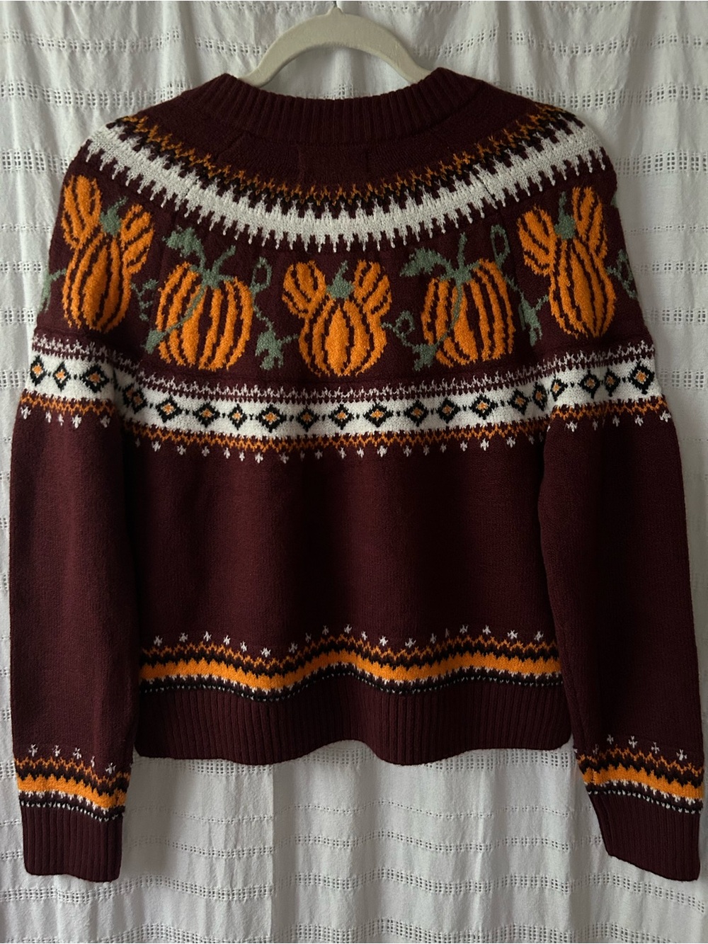 π₯ Viral Halloween Mickey Mouse Pumpkin Cardigan Fall Sweater ππͺΎπ - Picture 8 of 12